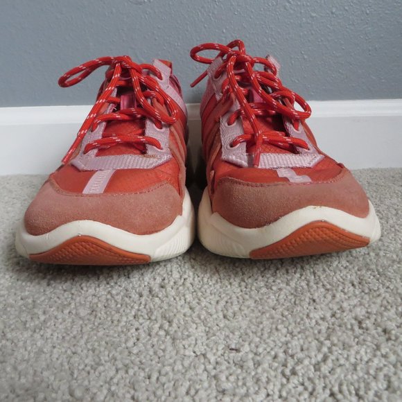 Coach women's citysole G5046 orange/coral red/white runner/sneakers/shoes size 7 - Picture 3 of 10